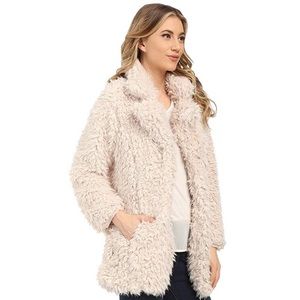 Faux fur coat